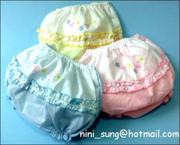 กางเกงในผ้าป่าน สีหวาน